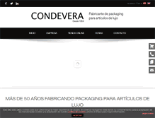 Tablet Screenshot of condevera.es